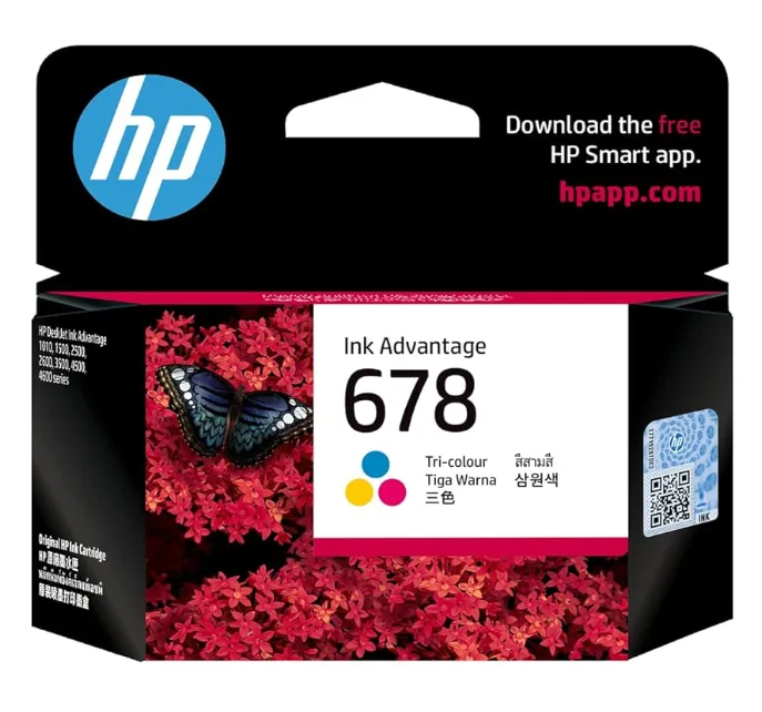 HP 678 Tri-color Original Ink Advantage Cartridge