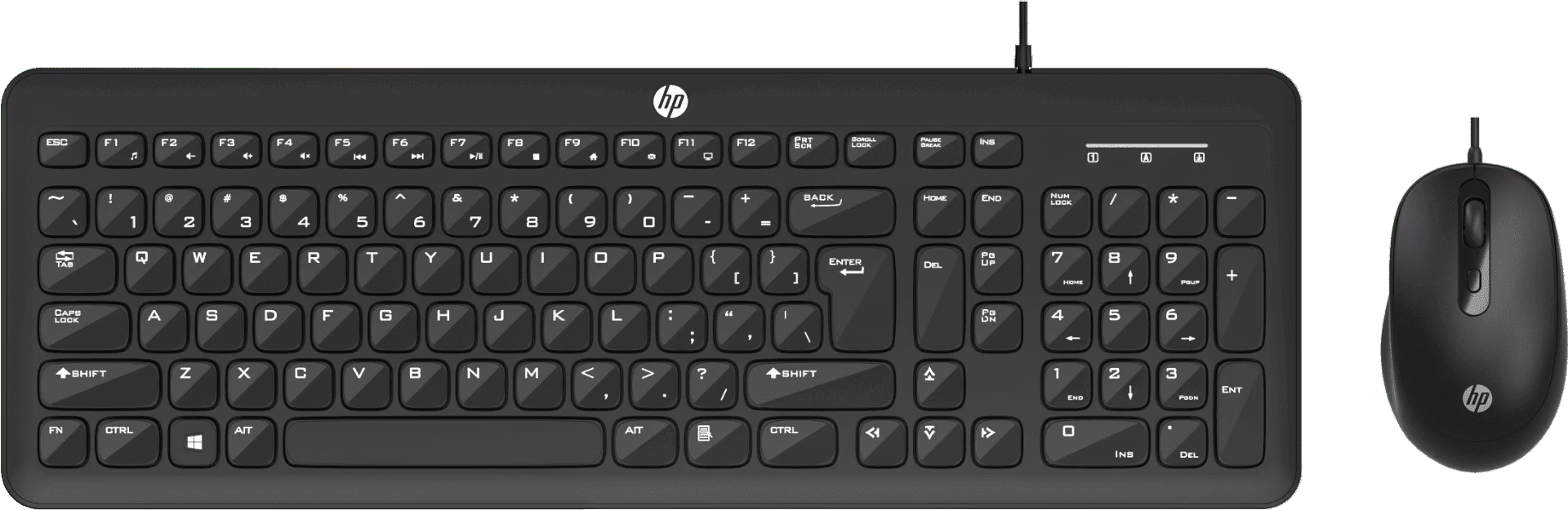HP KM160 Wired Keyboard and Mouse Combo