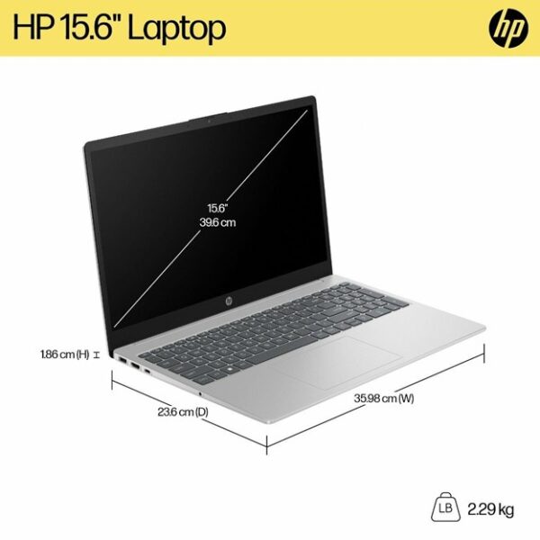 HP Laptop 15-fd0186TU, Silver - Image 6