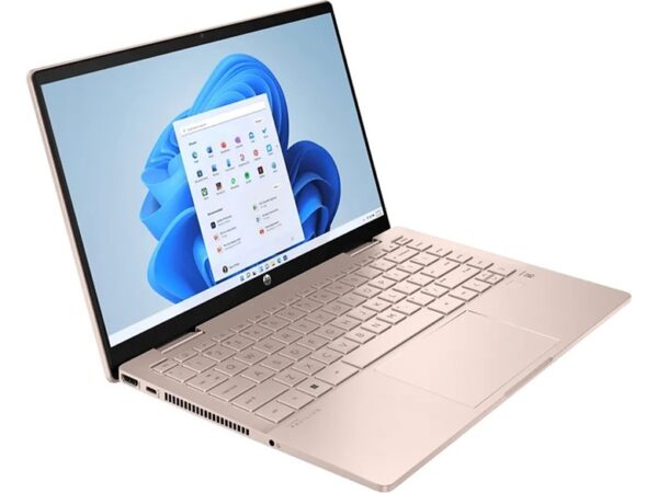 HP Pavilion x360 2-in-1 Laptop 14-ek1009TU, Pale Rose Gold - Image 4