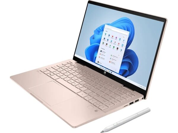 HP Pavilion x360 2-in-1 Laptop 14-ek1009TU, Pale Rose Gold - Image 3