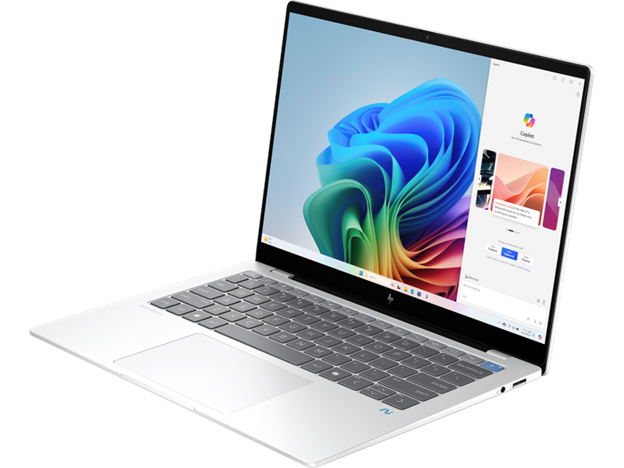 HP OmniBook X Laptop 14-fe1011QU Next Gen AI PC, Glacier Silver - Image 2