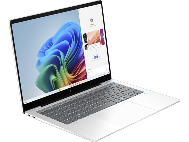 HP OmniBook X Laptop 14-fe1011QU Next Gen AI PC, Glacier Silver - Image 3